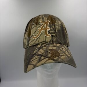 Alabama Crimson Tide Camo Baseball Cap Captivating Headgear Adjustable Hat Mens